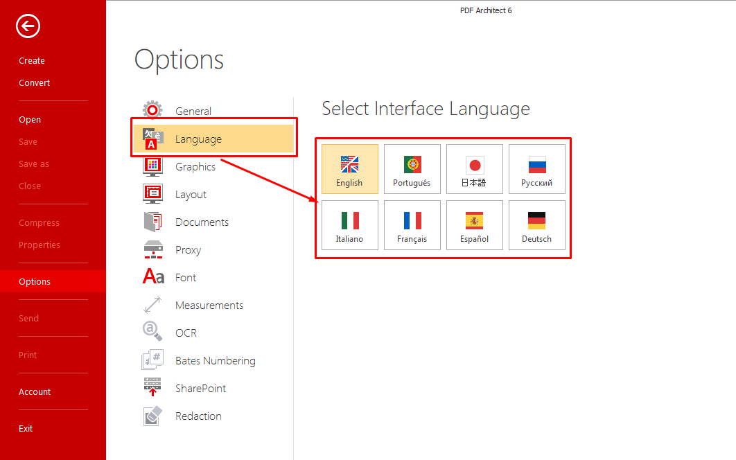 Languages preffered